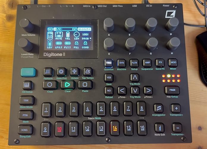 Amazon.co.jp: elektron Digitone II デジタルシンセサイザー
